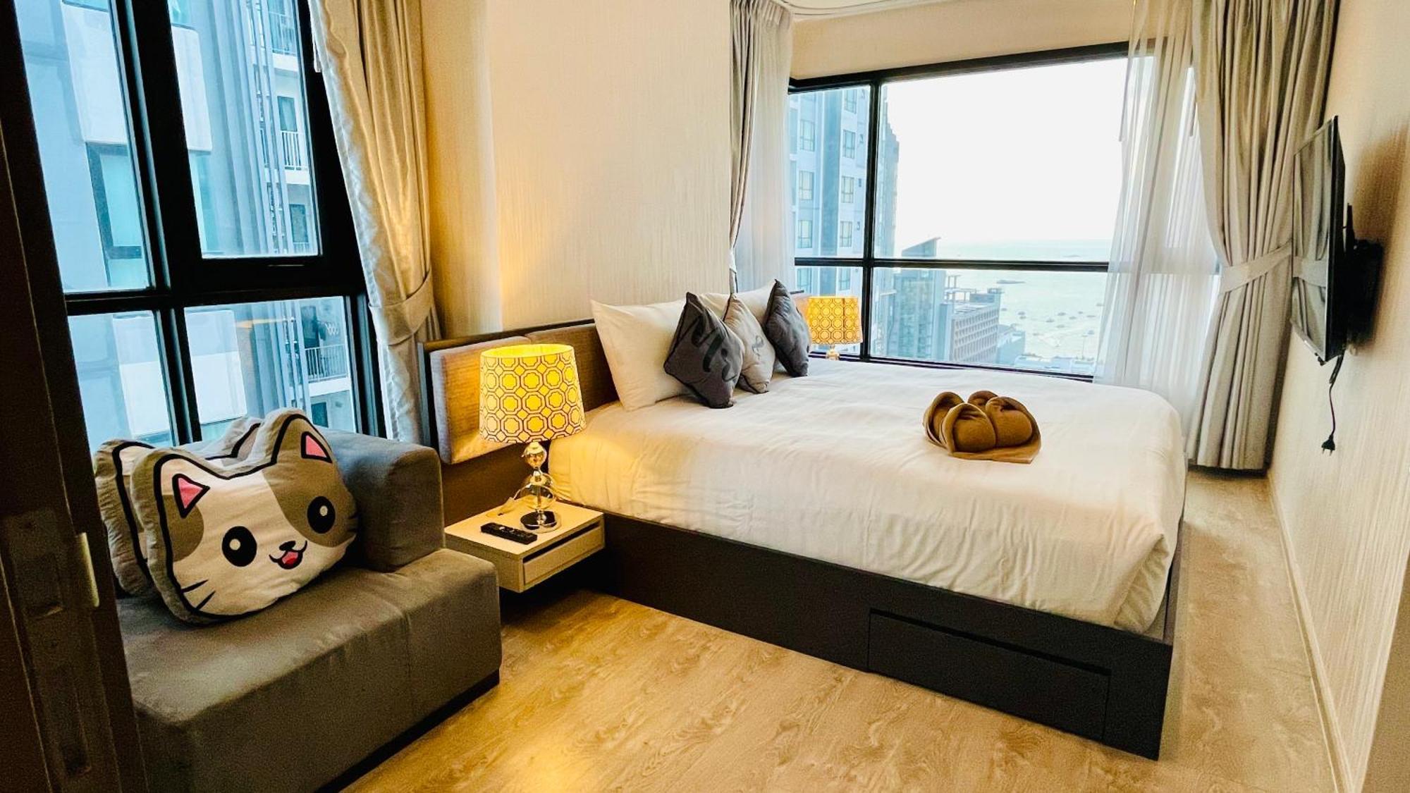 The Base Condo 2 Bed 2 Bath By Pupu Pattaya Bagian luar foto