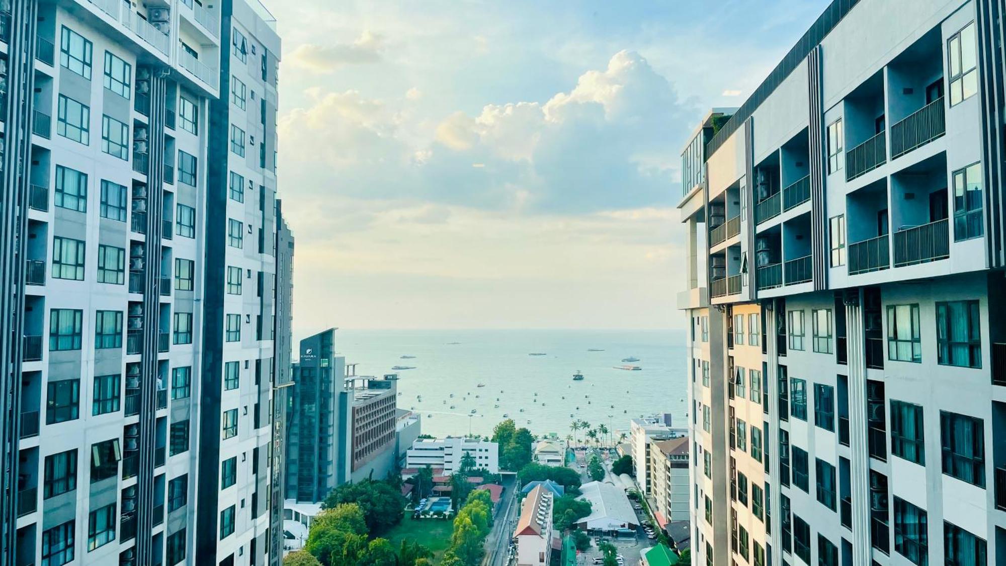 The Base Condo 2 Bed 2 Bath By Pupu Pattaya Bagian luar foto
