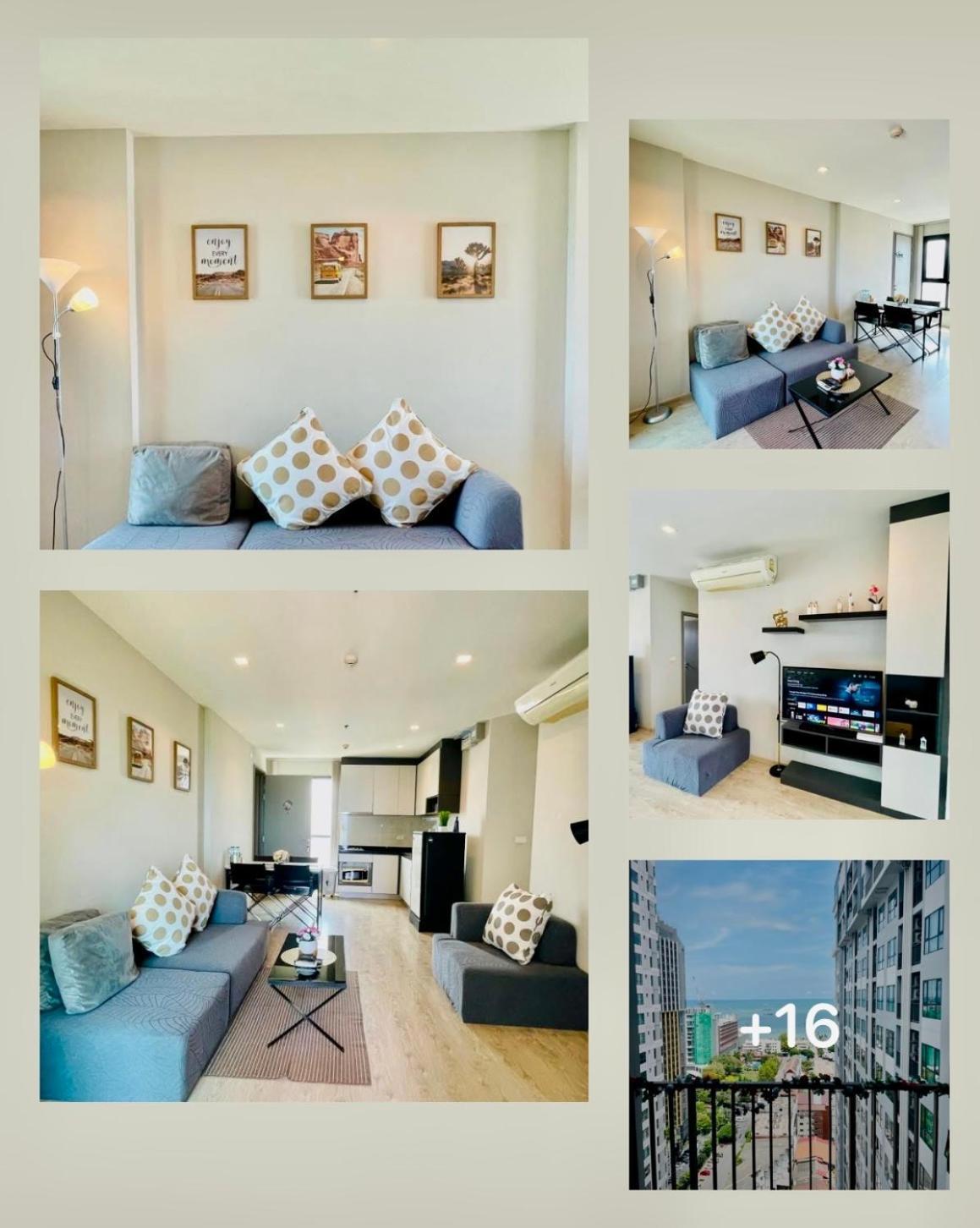 The Base Condo 2 Bed 2 Bath By Pupu Pattaya Bagian luar foto